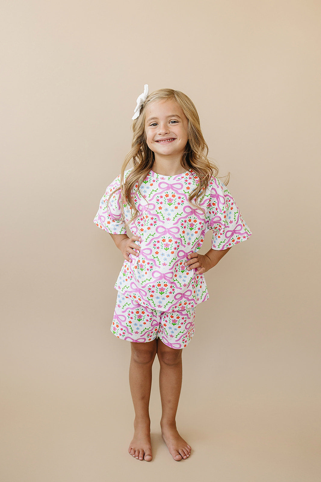 Shorts Set | Coquette Garden