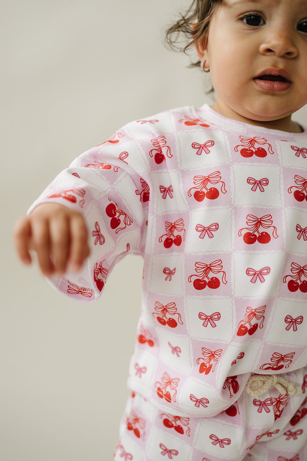 Shorts Set | Checkered Cherry