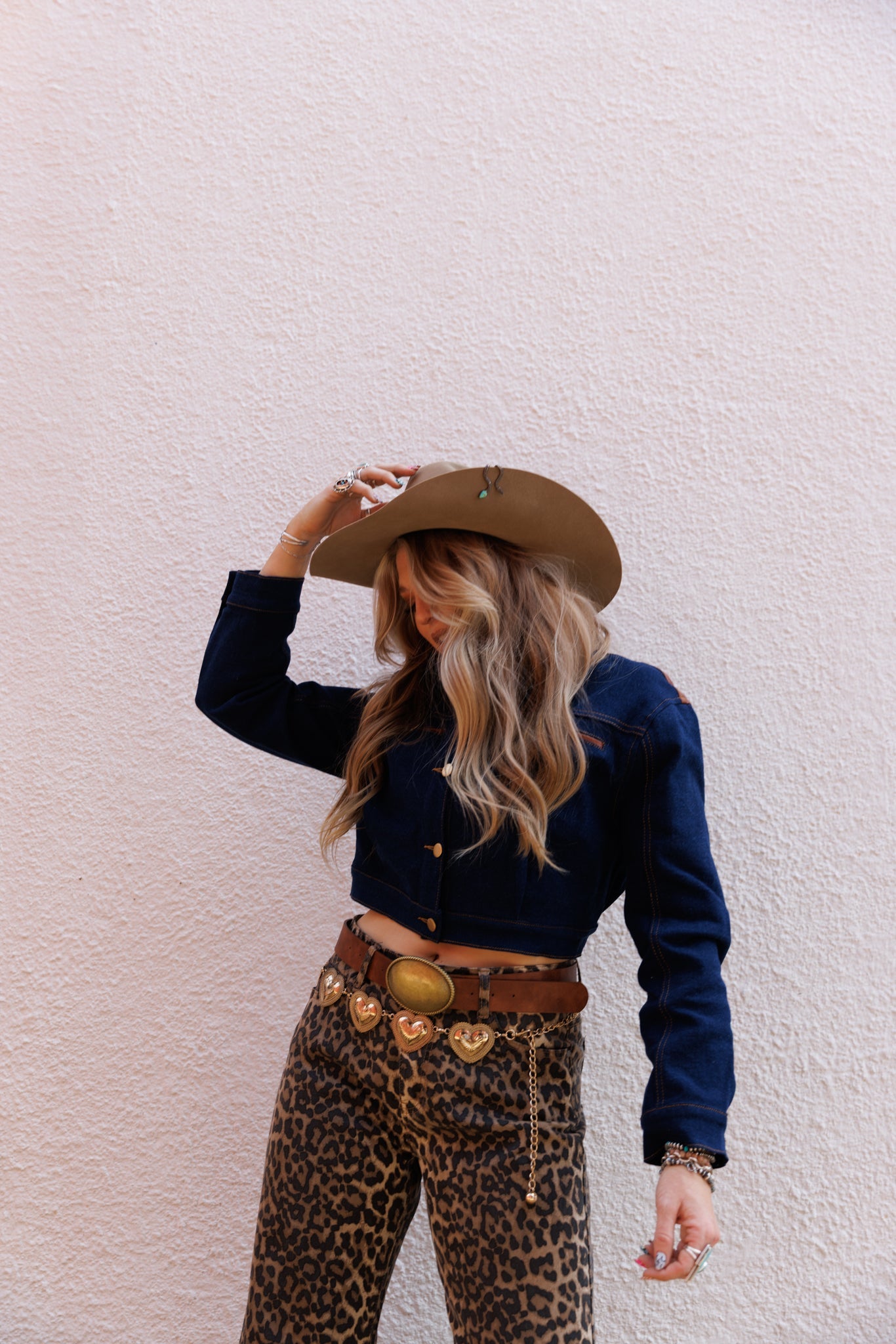 The Hattie Belt in Gold