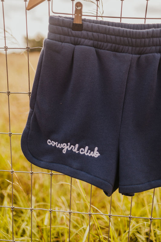 The Cowgirl Club Short in Indigo