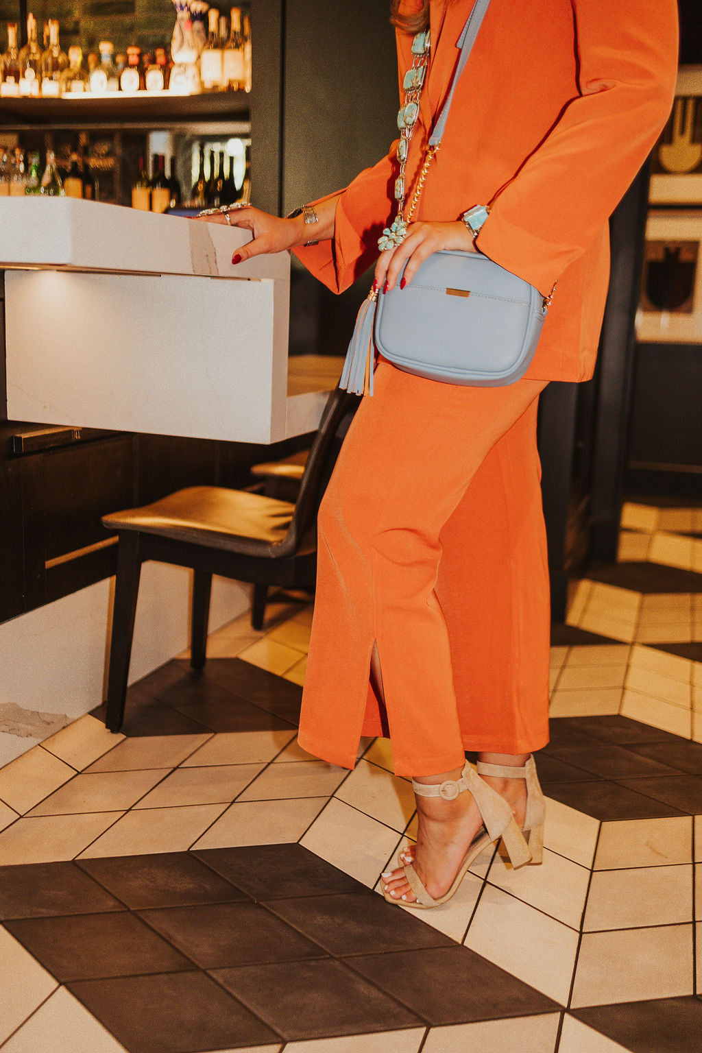 SALE The Alice Trouser in Rust