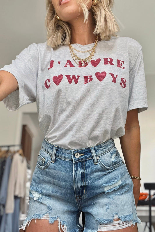 The Jadore Cowboys Graphic Tee