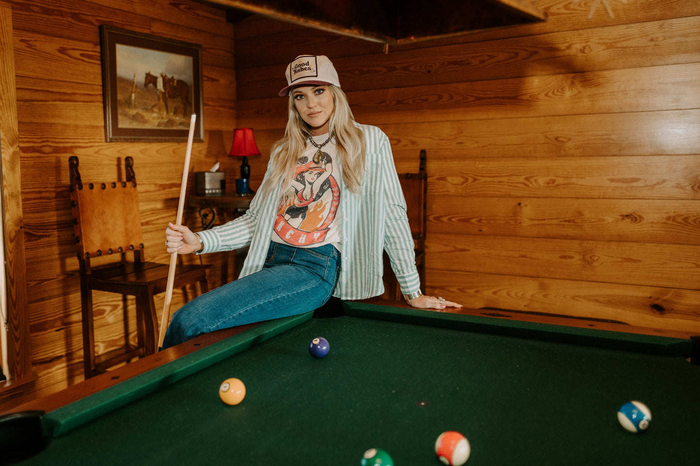 The BT Button Down in Sage Green