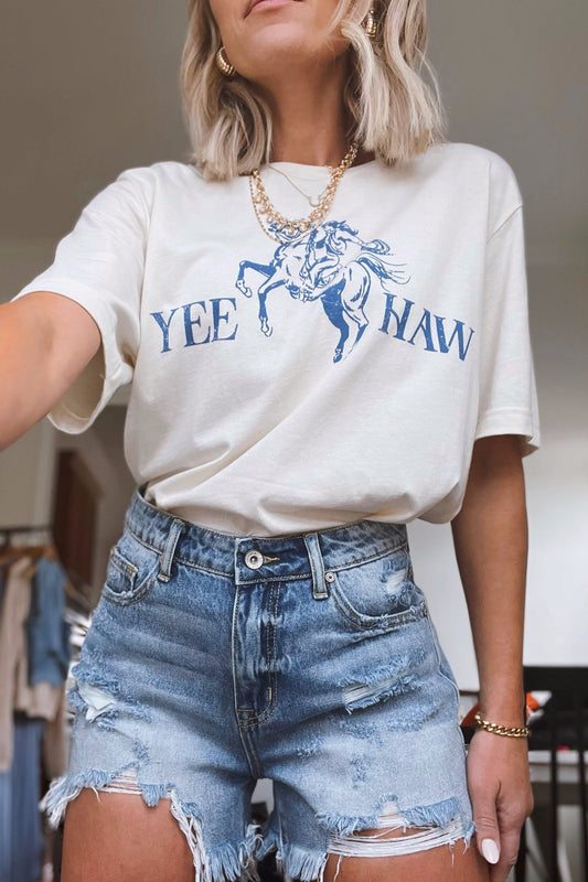 The Yeehaw Cowgirl Tee