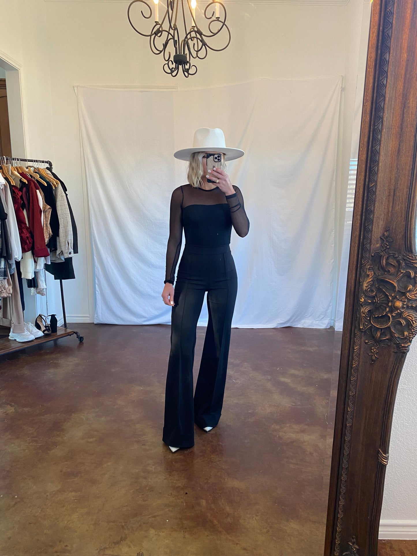 The Zoey Trouser In Black