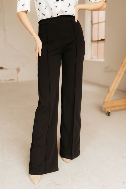 The Zoey Trouser In Black