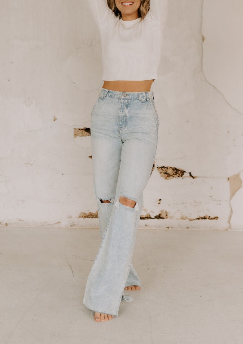 The Livie Straight Leg Jean