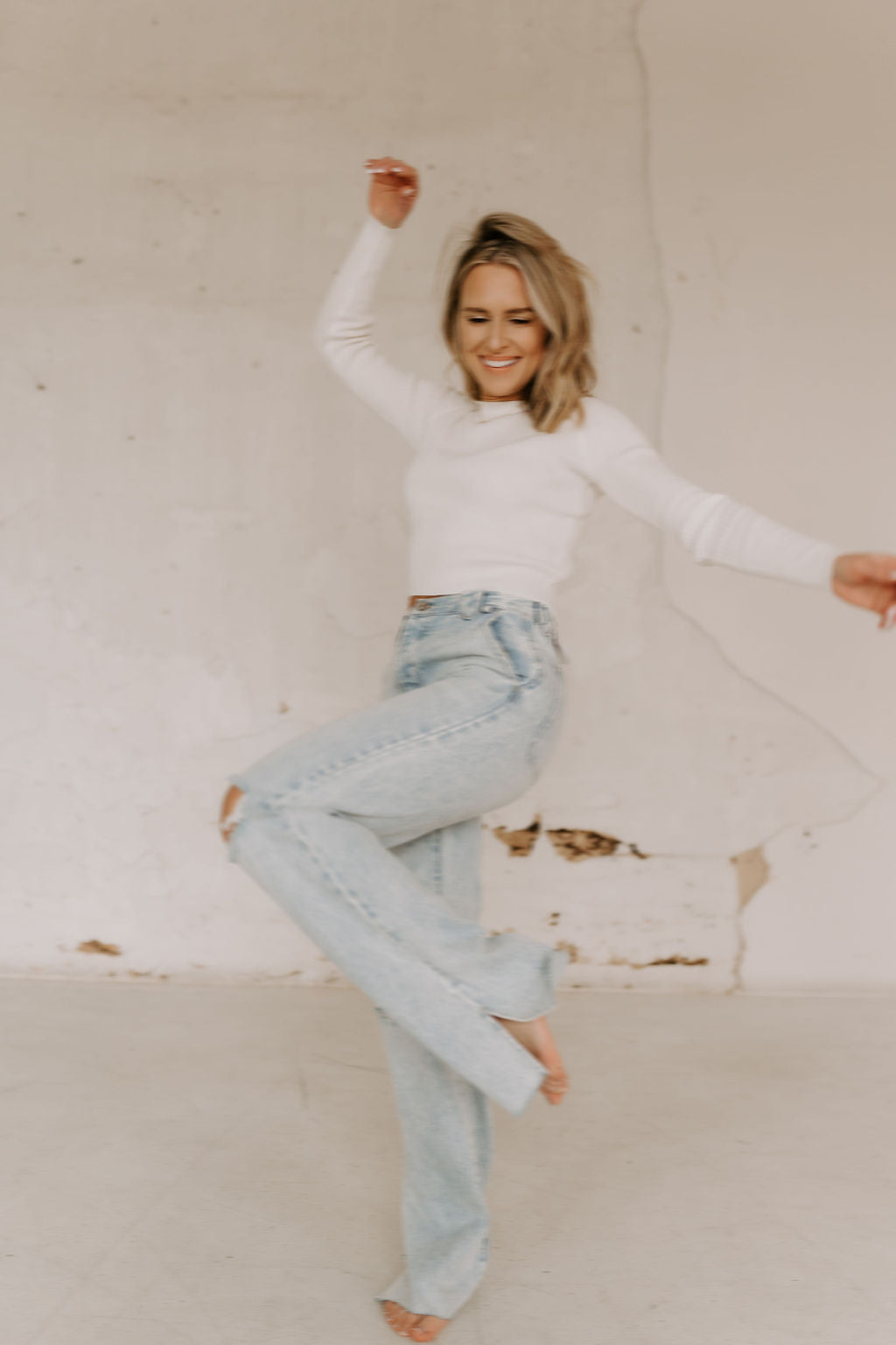 The Livie Straight Leg Jean