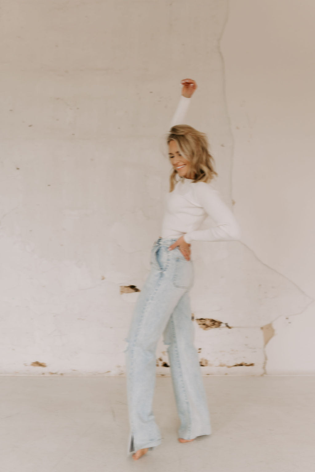 The Livie Straight Leg Jean