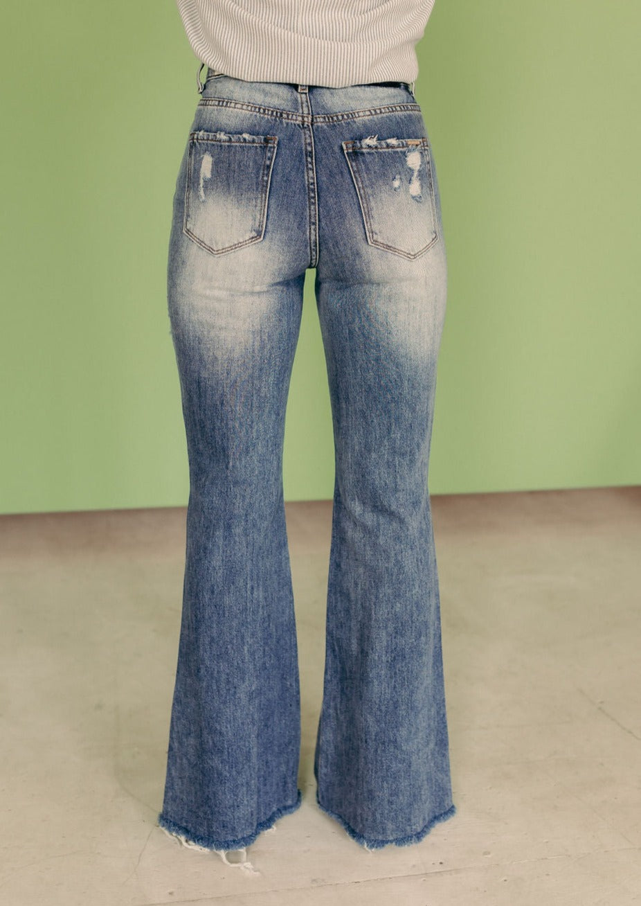 SALE The Everly Split Flare Jean