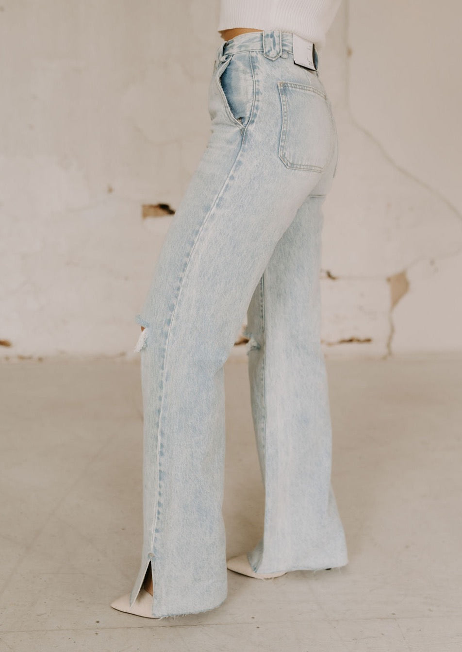 The Livie Straight Leg Jean